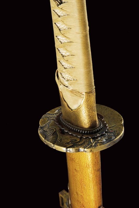 Importante Tachi con Katana-mei Katsuiye - Giappone