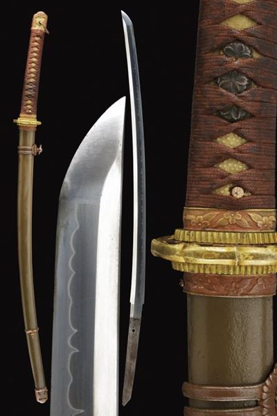 Katana Gunto Militare di Scuola Mino Seki - Giappone