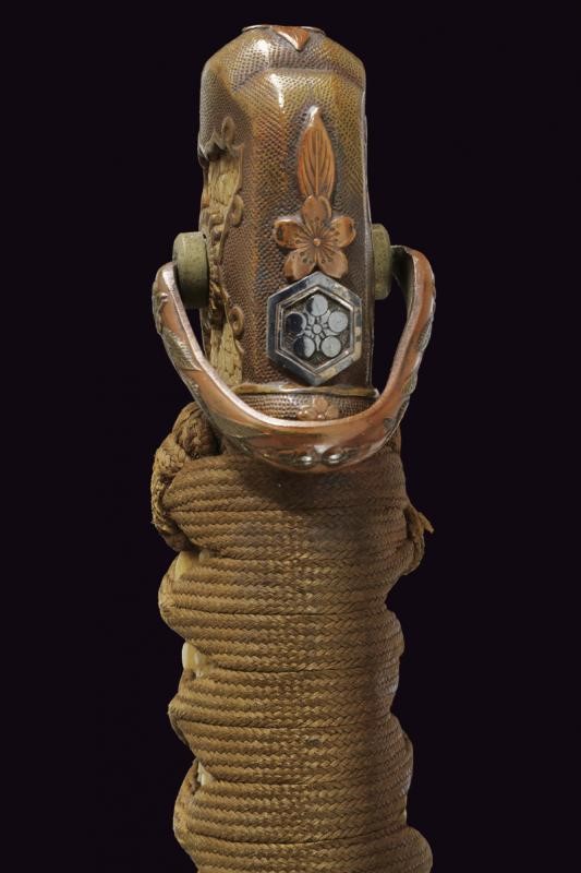 Katana Gunto Militare Firmata Bishu No Kuni Osafune Yoshi Mitsu - Giappone