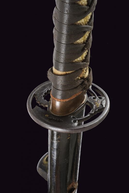 Wakizashi con Firma Hoshu Takada Fujiwara No Ju Teru Yuki - Giappone