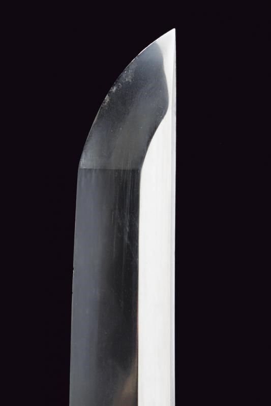 Wakizashi con Firma Hoshu Takada Fujiwara No Ju Teru Yuki - Giappone