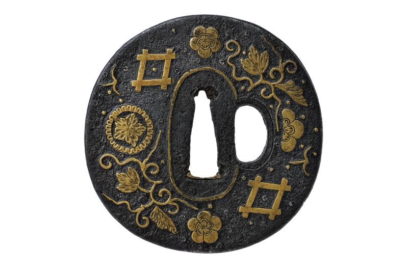 Tsuba in Stile Onin - Giappone