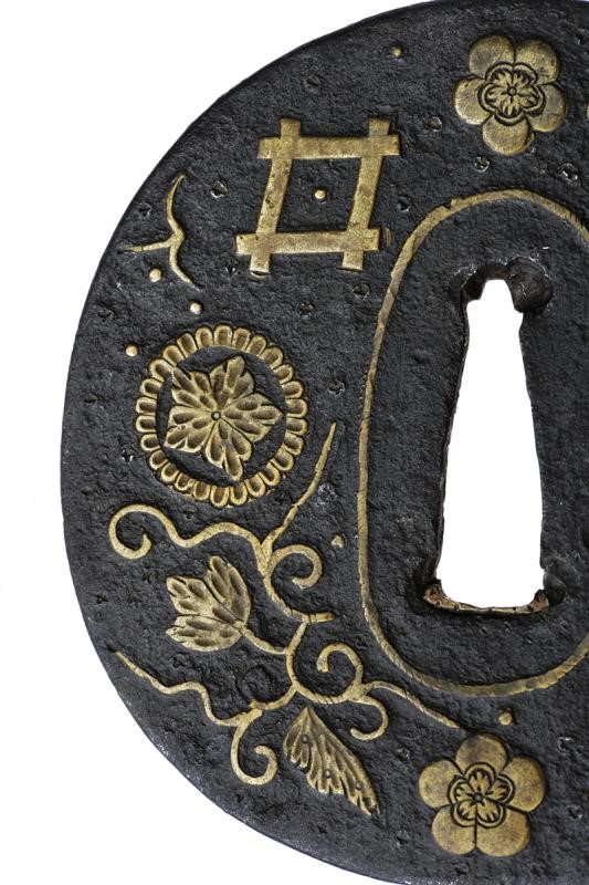 Tsuba in Stile Onin - Giappone
