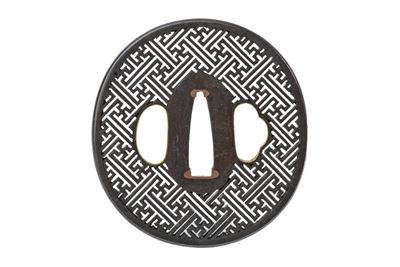 Bella Tsuba in Stile Akao - Giappone