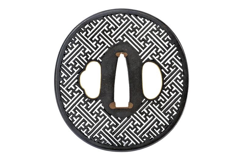 Bella Tsuba in Stile Akao - Giappone