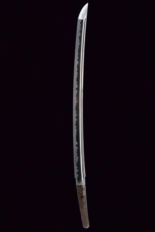Importante Wakizashi in Shirasaya Firmato Ashu Ju Suke Hira - Giappone