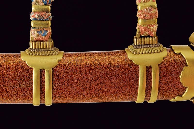 Importante Tanto Firmato "gassan" in Mamorigatana Koshirae - Giappone
