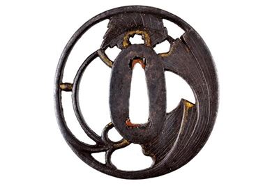 Tsuba della Scuola Echizen Kinai - Giappone