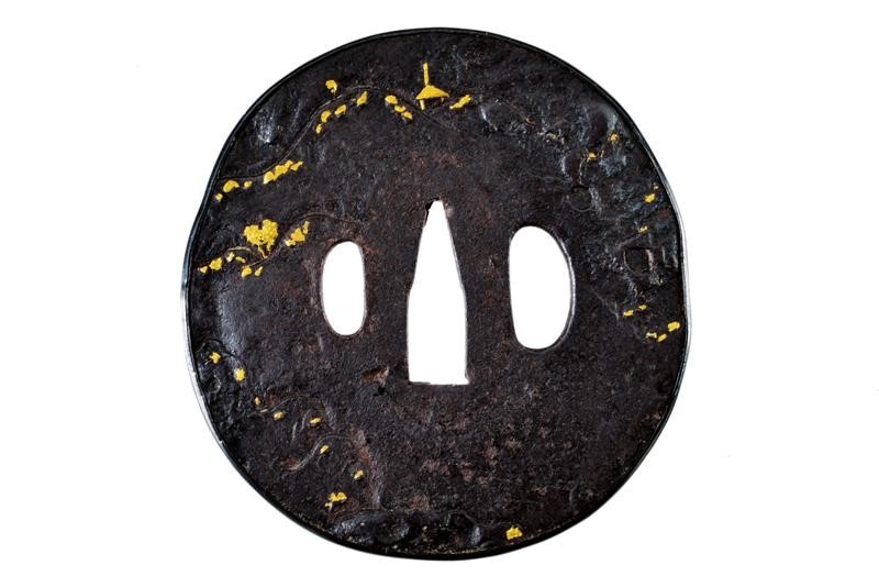 Bellissima Tsuba della Scuola Hamano - Giappone
