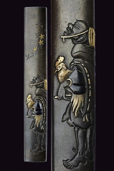 Kozuka con Firma Mototomo con Kao - Giappone