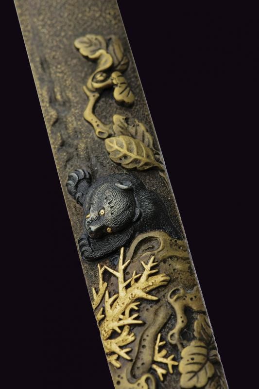 Kozuka con Firma Munemichi - Giappone