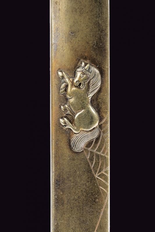 Importante Kozuka con Firma Goto Kenjo-kao - Giappone