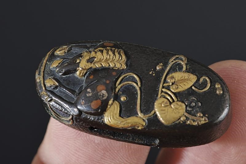 Fuchi-kashira della Scuola Nara - Giappone