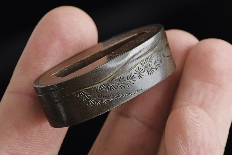 Fuchi-kashira di Scuola Mito/goto - Giappone