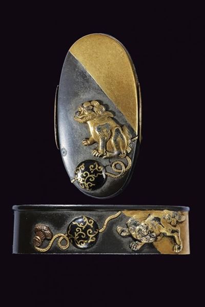 Fuchi-kashira Koma Inu - Giappone