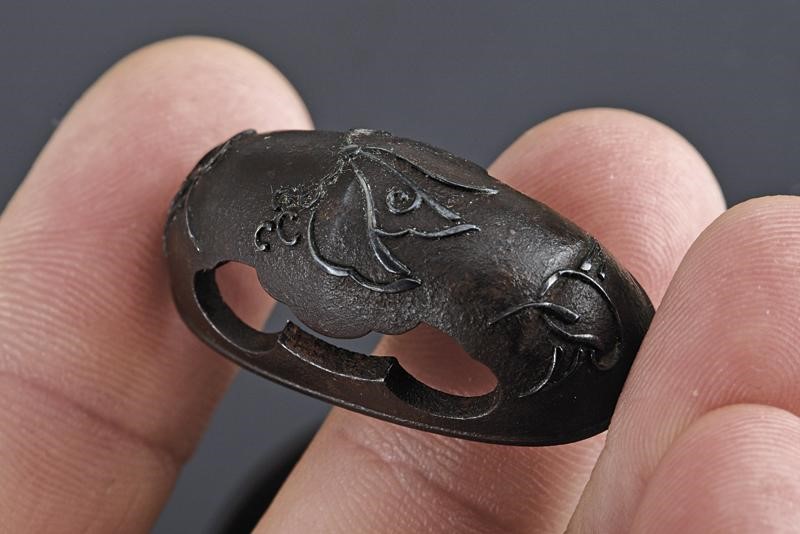 Fuchi-kashira di Scuola Higo - Giappone
