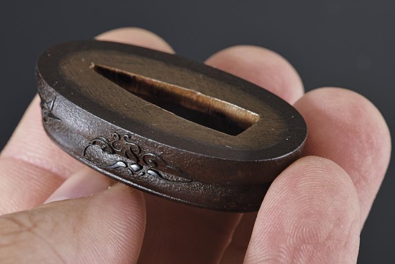 Fuchi-kashira di Scuola Higo - Giappone
