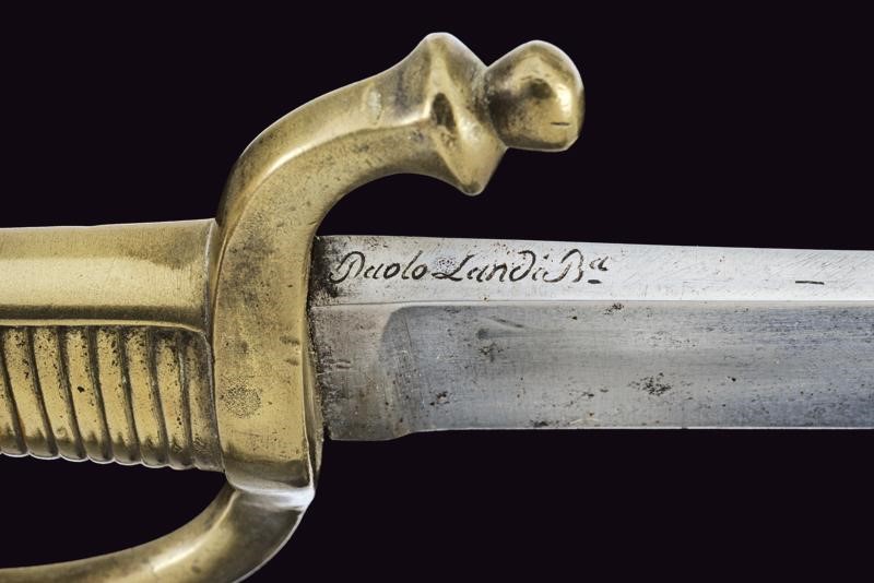 Sabre Briquet Mod. An IX Firmato Landi - Regno Italico