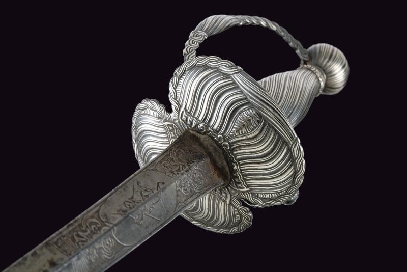 Bellissimo Spadino da Ufficiale Superiore Mod. 1774 - Regno di Sardegna
