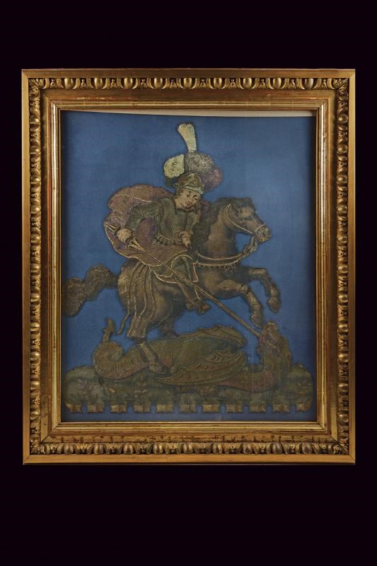 Bellissima Effige di San Giorgio con il Drago - Italia