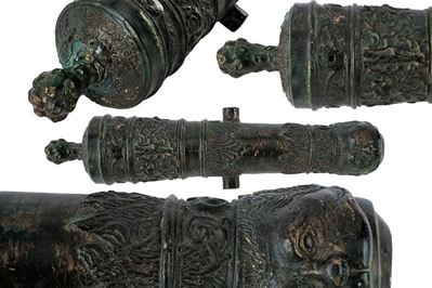 Interessante e Decorativo Cannone - Asia