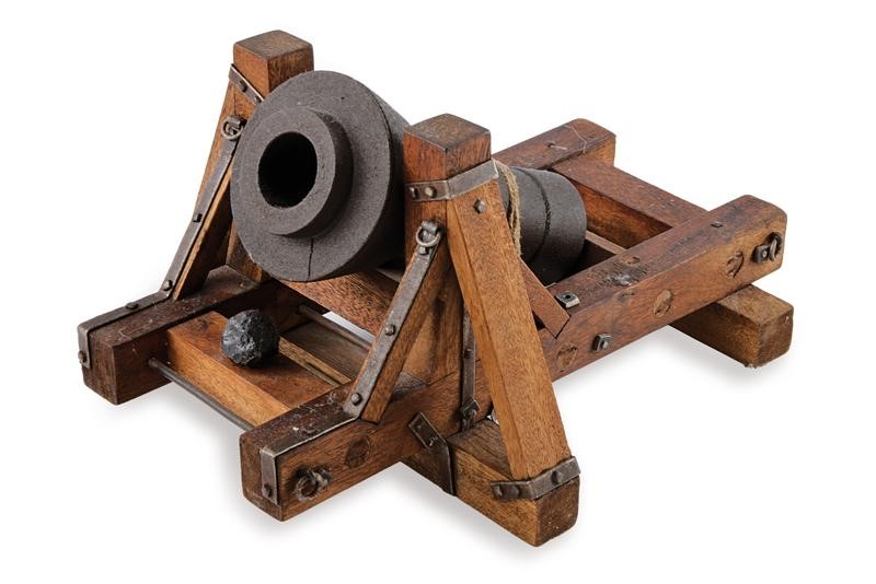 A model of a siege bombard Europe Rare and Fine Antique Arms & Armour from Around the World