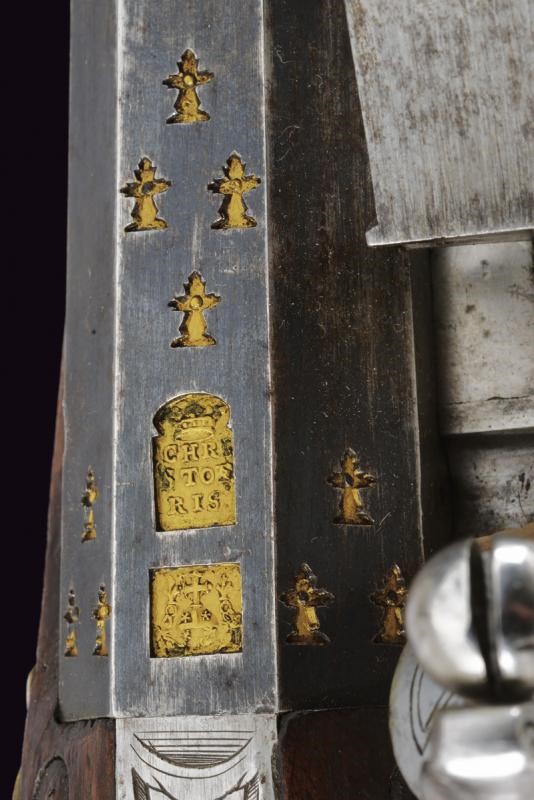 Coppia di Eleganti Fucili a Pietra Focaia Firmati Christoph Ris dalla Proprietà di un Duca - Aust...