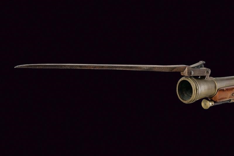 Trombone da Marina Firmato Brumitt con Baionetta a Scatto Ridotto a Luminello - Inghilterra