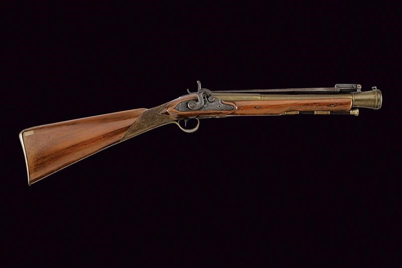 Trombone da Marina Firmato Brumitt con Baionetta a Scatto Ridotto a Luminello - Inghilterra