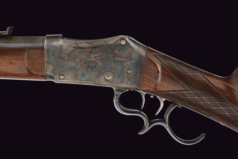 Bel Fucile Martini a Retrocarica da Tiro di Weber-puesch - Svizzera
