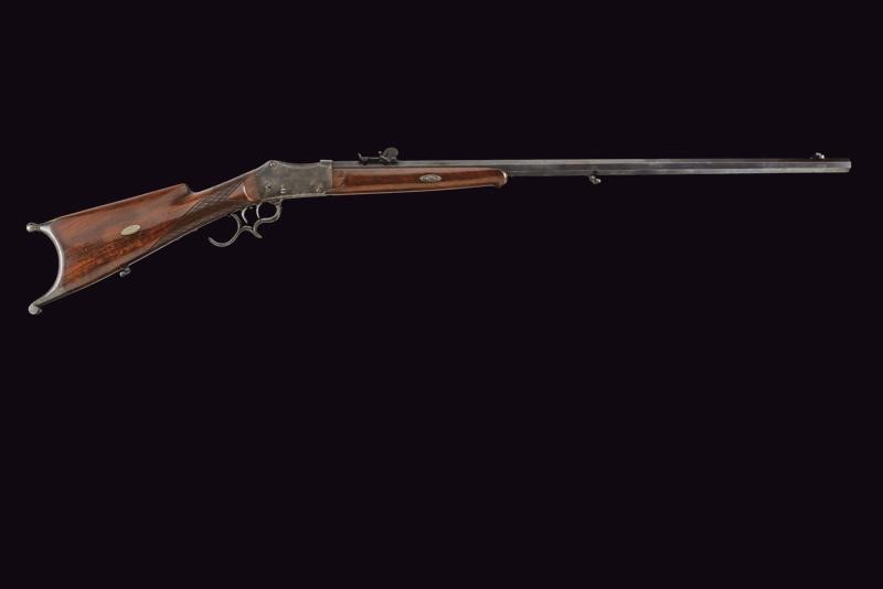 Bel Fucile Martini a Retrocarica da Tiro di Weber-puesch - Svizzera