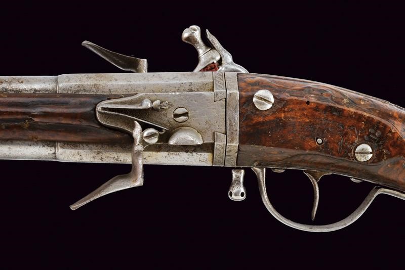 Pistola Wender a Pietra Focaia - Europa