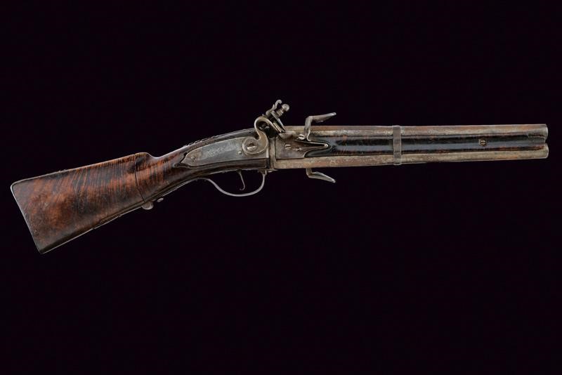 Raro Pistola Scavezza Wender a Pietra Focaia - Roma