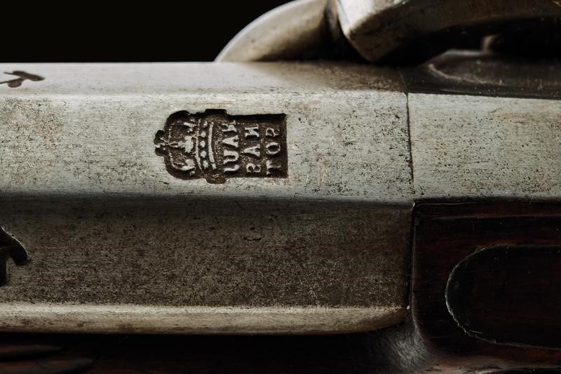 Paio di Pistole Ridotte a Luminello di Brunet - Francia