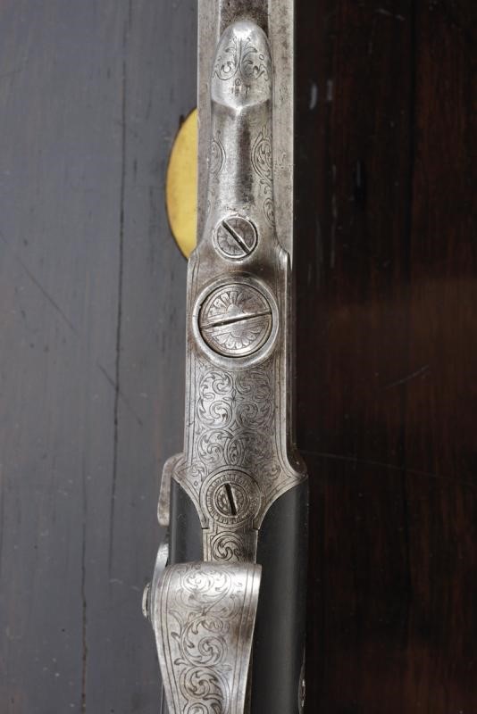Paio di Interessanti e Rare Pistole Lepage a Luminello in Cassetta - Francia