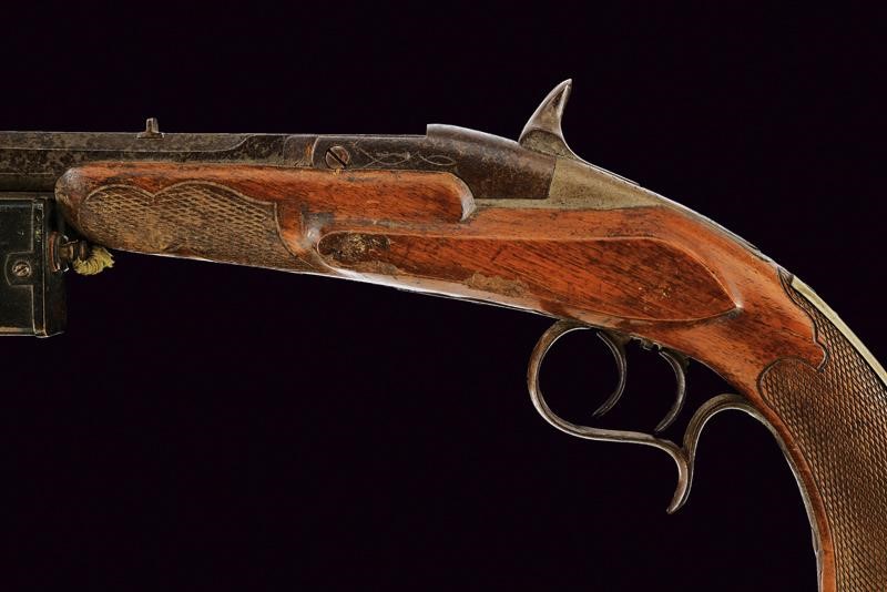 Rarissima Pistola Flobert da Tiro con Lampada - Francia