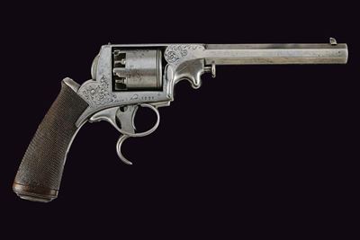Bel Revolver Adams a Luminello di C. D. Duly - Belgio