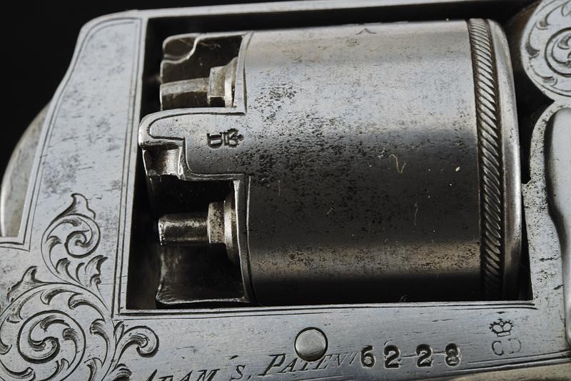 Bel Revolver Adams a Luminello di C. D. Duly - Belgio