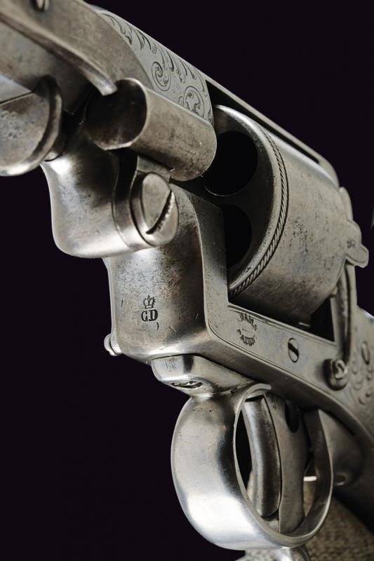 Bel Revolver Adams a Luminello di C. D. Duly - Belgio