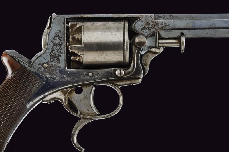 Bel Revolver Tranter a Luminello di W. Scott & Son - Birmingham