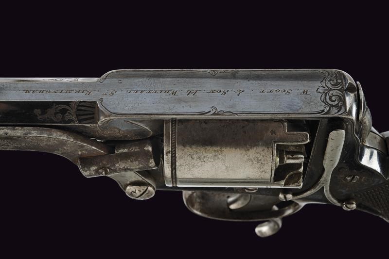 Bel Revolver Tranter a Luminello di W. Scott & Son - Birmingham
