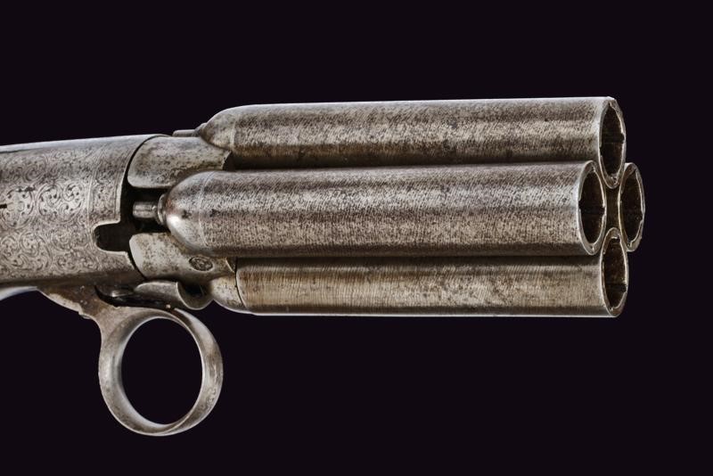 Pepperbox Revolver a Luminello di Mariette - Belgio