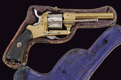 Revolver a Spillo da Marina in Astuccio - Belgio