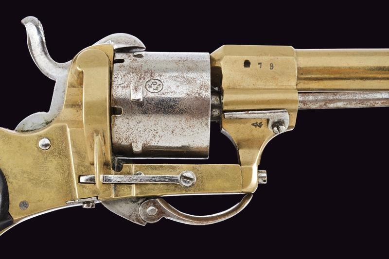 Revolver a Spillo da Marina in Astuccio - Belgio