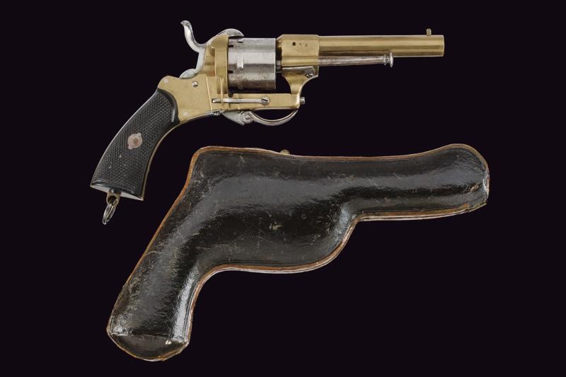 Revolver a Spillo da Marina in Astuccio - Belgio