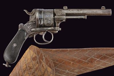Bel Revolver a Spillo con Fondina - Francia