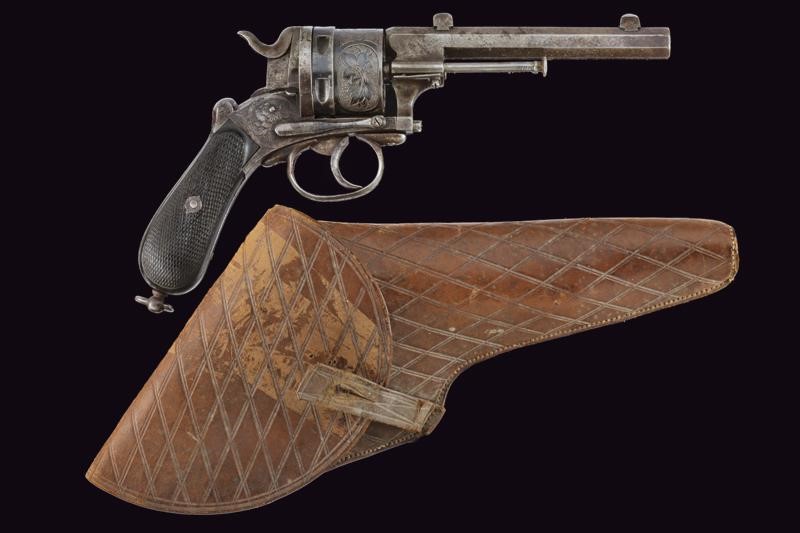 Bel Revolver a Spillo con Fondina - Francia