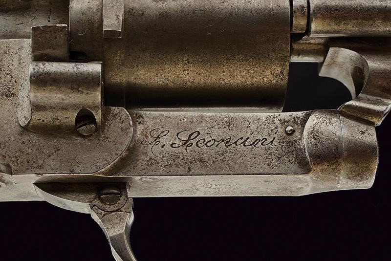 Revolver a Spillo con Rara Firma Leoncini - Siena