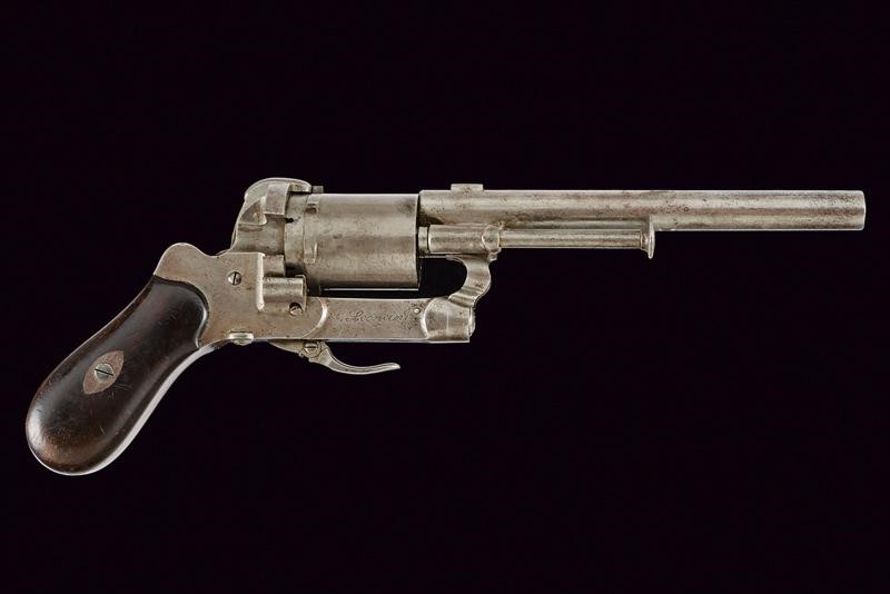 Revolver a Spillo con Rara Firma Leoncini - Siena