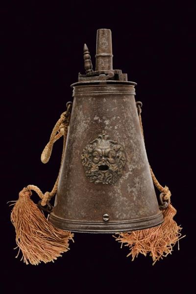 Bella Fiasca da Polvere in Ferro - Brescia